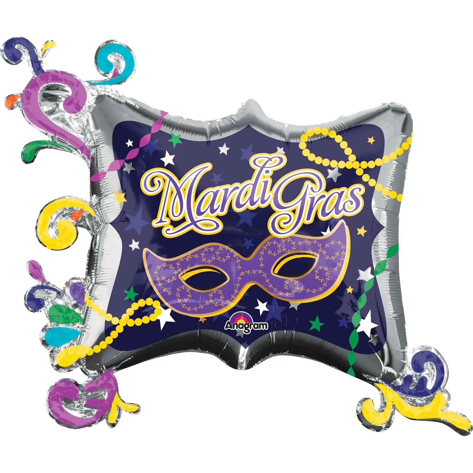 Mardi Gras Mask SuperShape