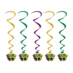 Mardi Gras Whirls 5ct
