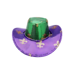 Mardi Gras Cowboy hat