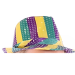 Sequin Mardi Gras Hat