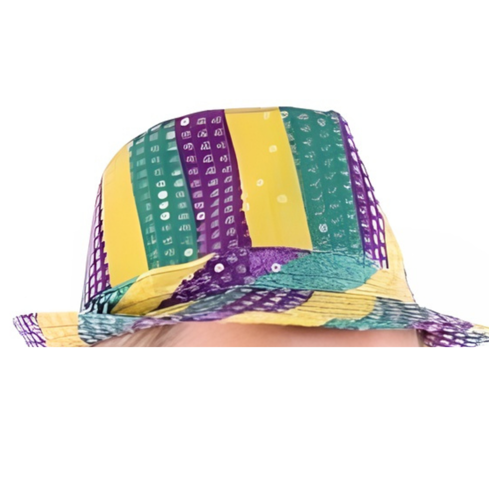 Sequin Mardi Gras Hat
