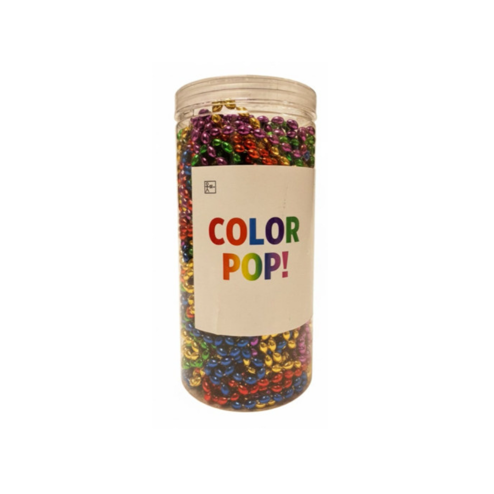 Rainbow Bead Necklaces, 50ct