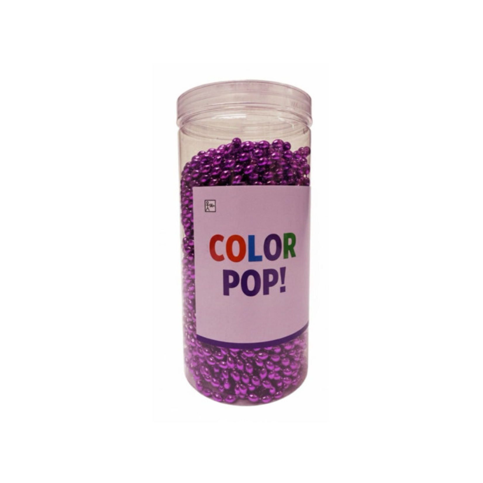 Purple Bead Necklaces, 50ct