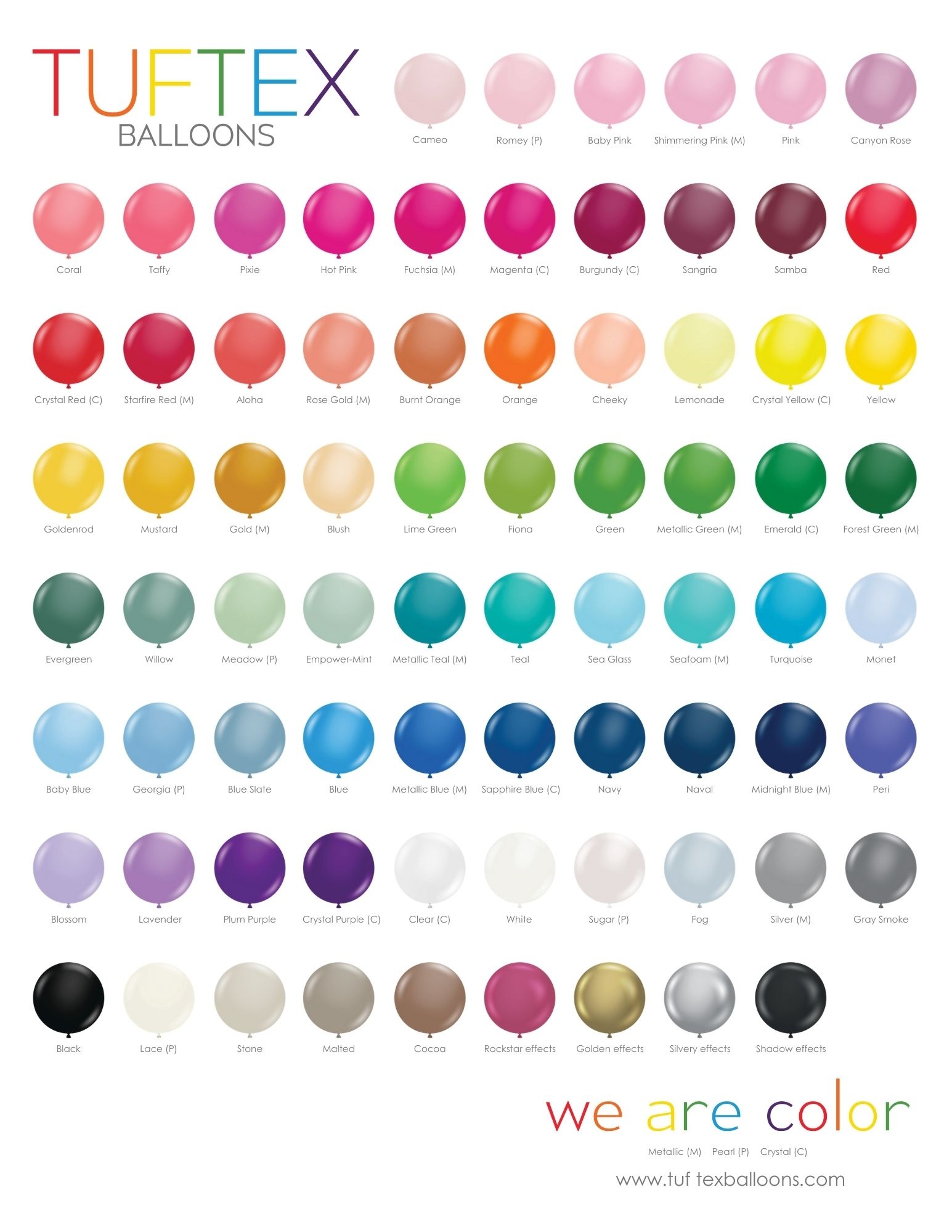 Tuftex Color Chart