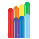 Kalisan Kalisan 260M Standard Rainbow Assortment - 50CT Nozzle Up