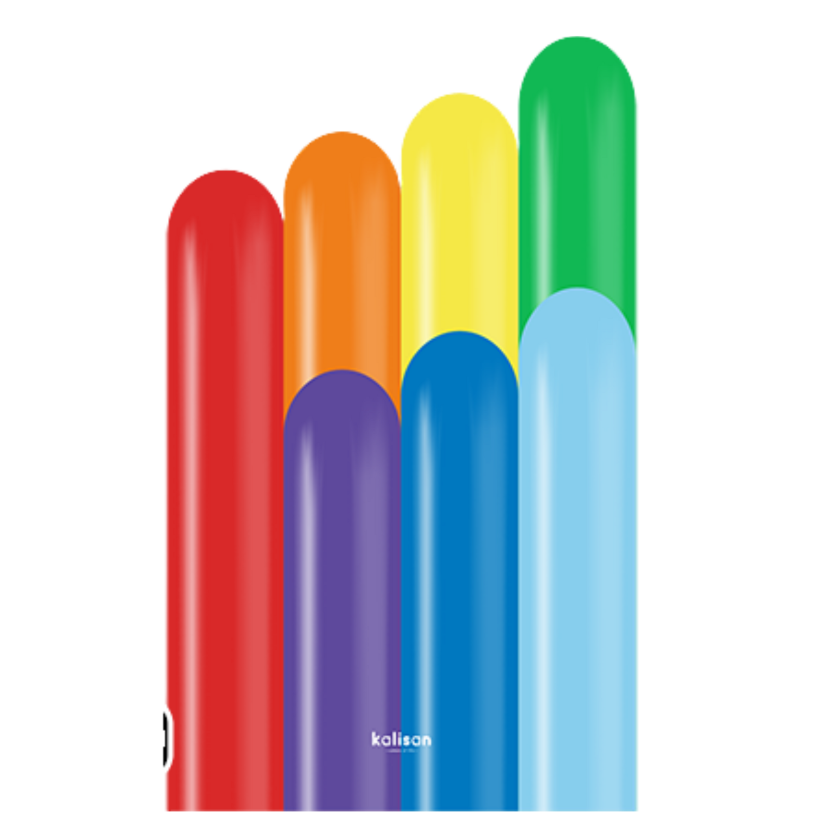 Kalisan Kalisan 260M Standard Rainbow Assortment - 50CT Nozzle Up