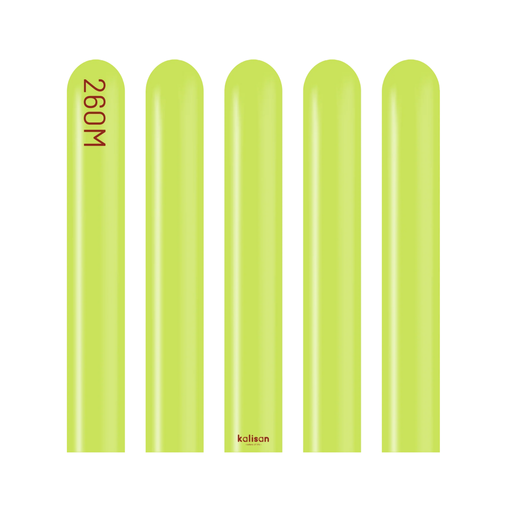 Kalisan Kalisan 260M Standard Lime Green - 50CT Nozzle Up