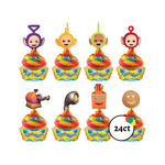 Teletubbies Cupcake Decor 24Ct