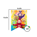 Teletubbies Happy Birthday Banner