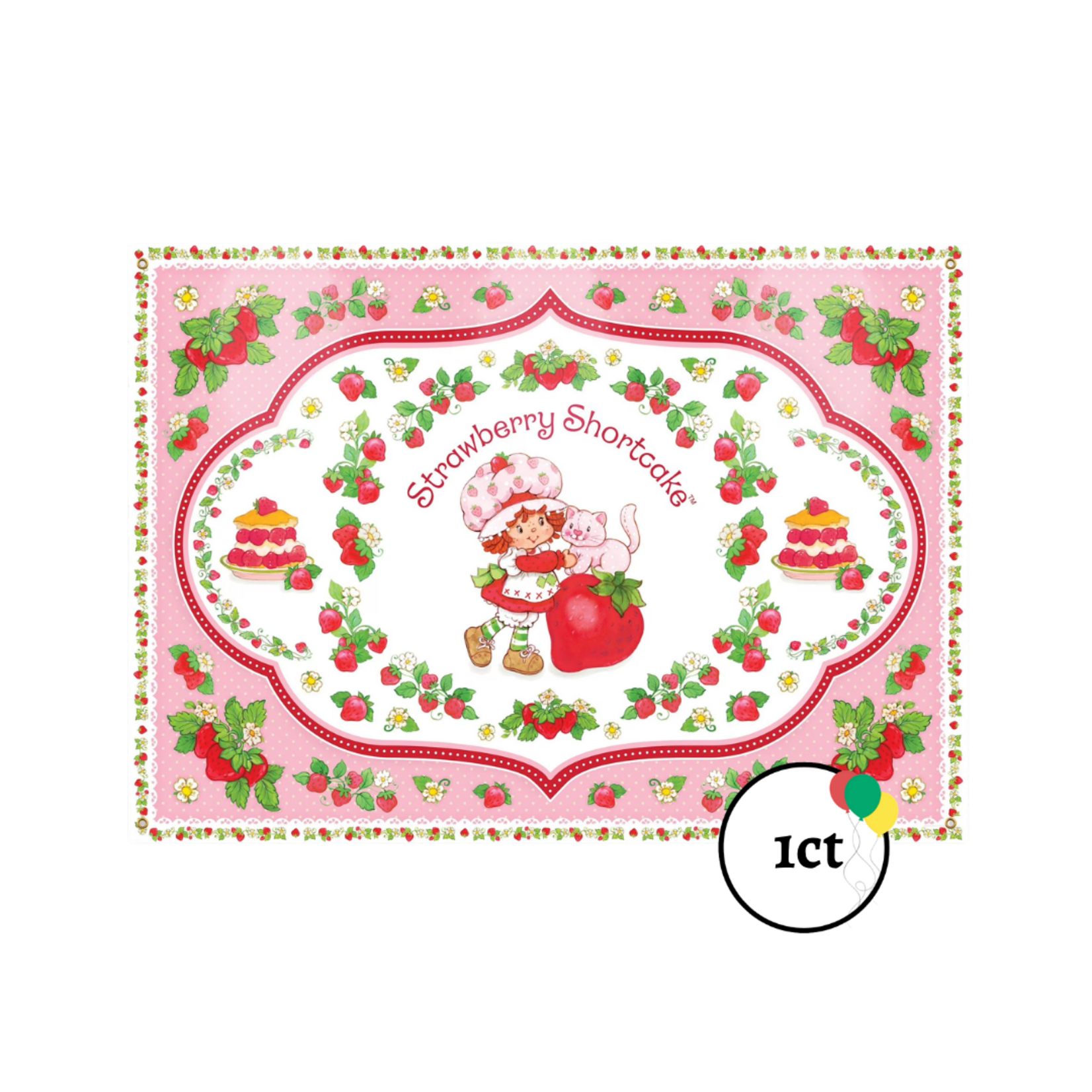 Strawberry Shortcake Backdrop