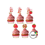 Strawberry Shortcake Cupcake Decor Kit