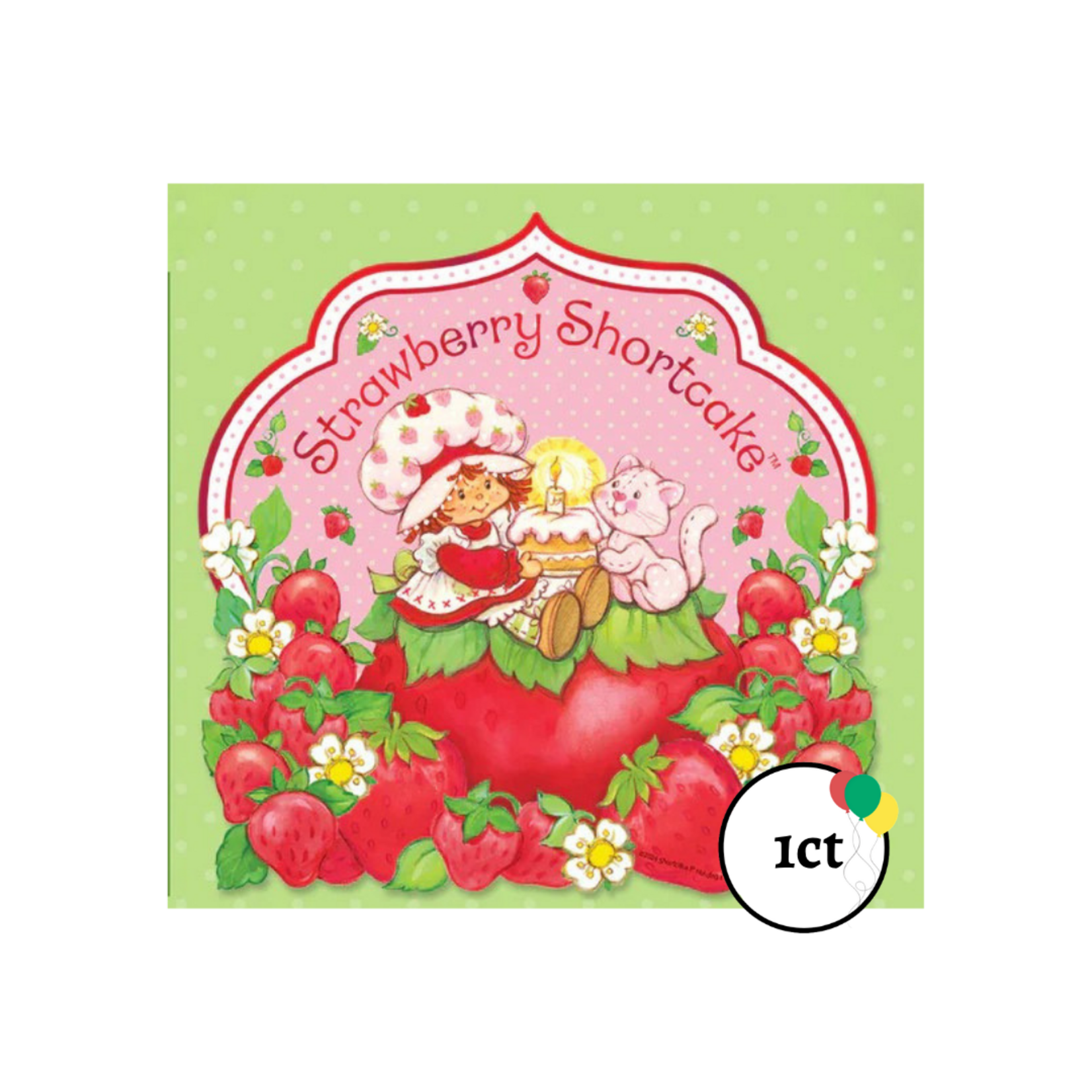 Strawberry Shortcake Cake Decor Kit