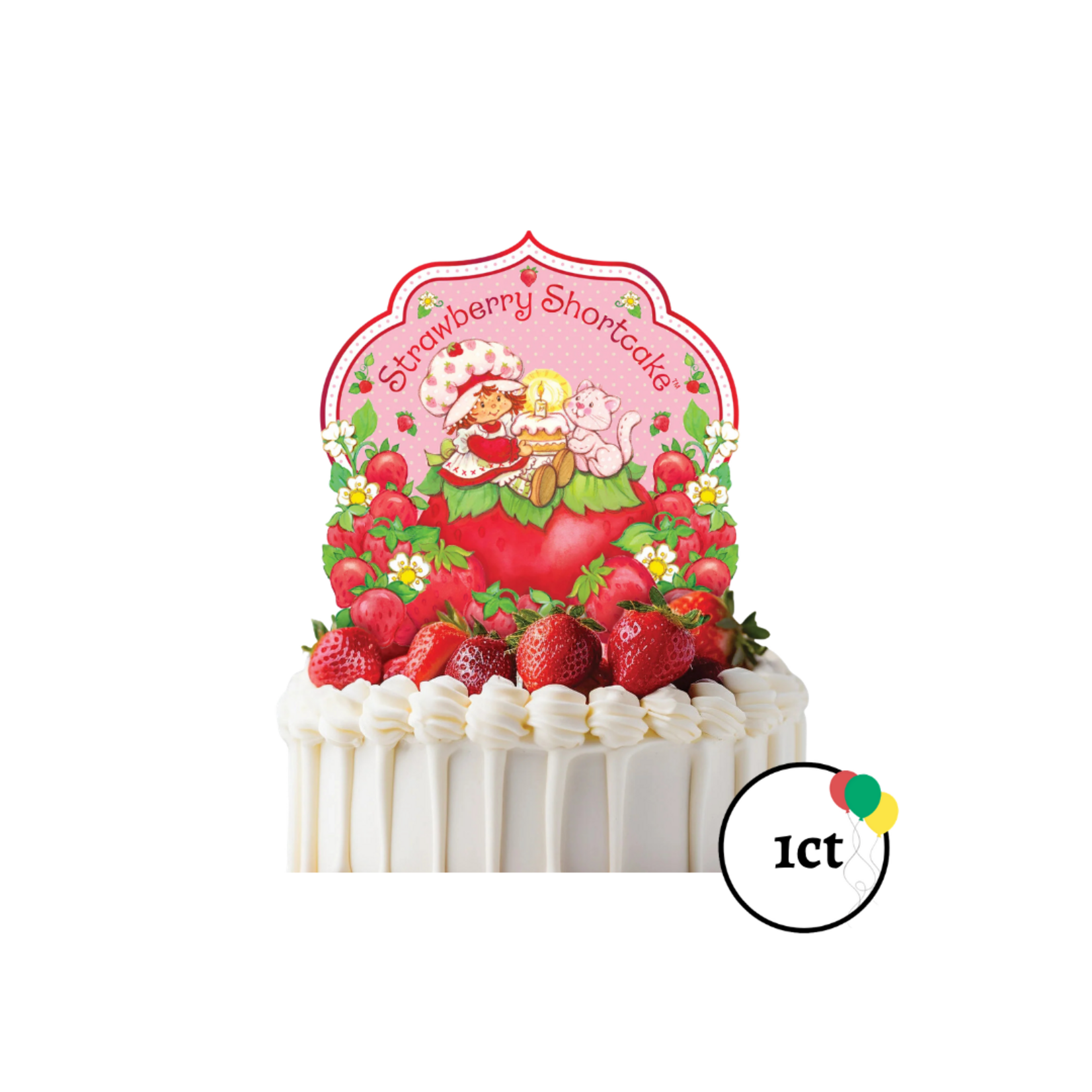 Strawberry Shortcake Cake Decor Kit