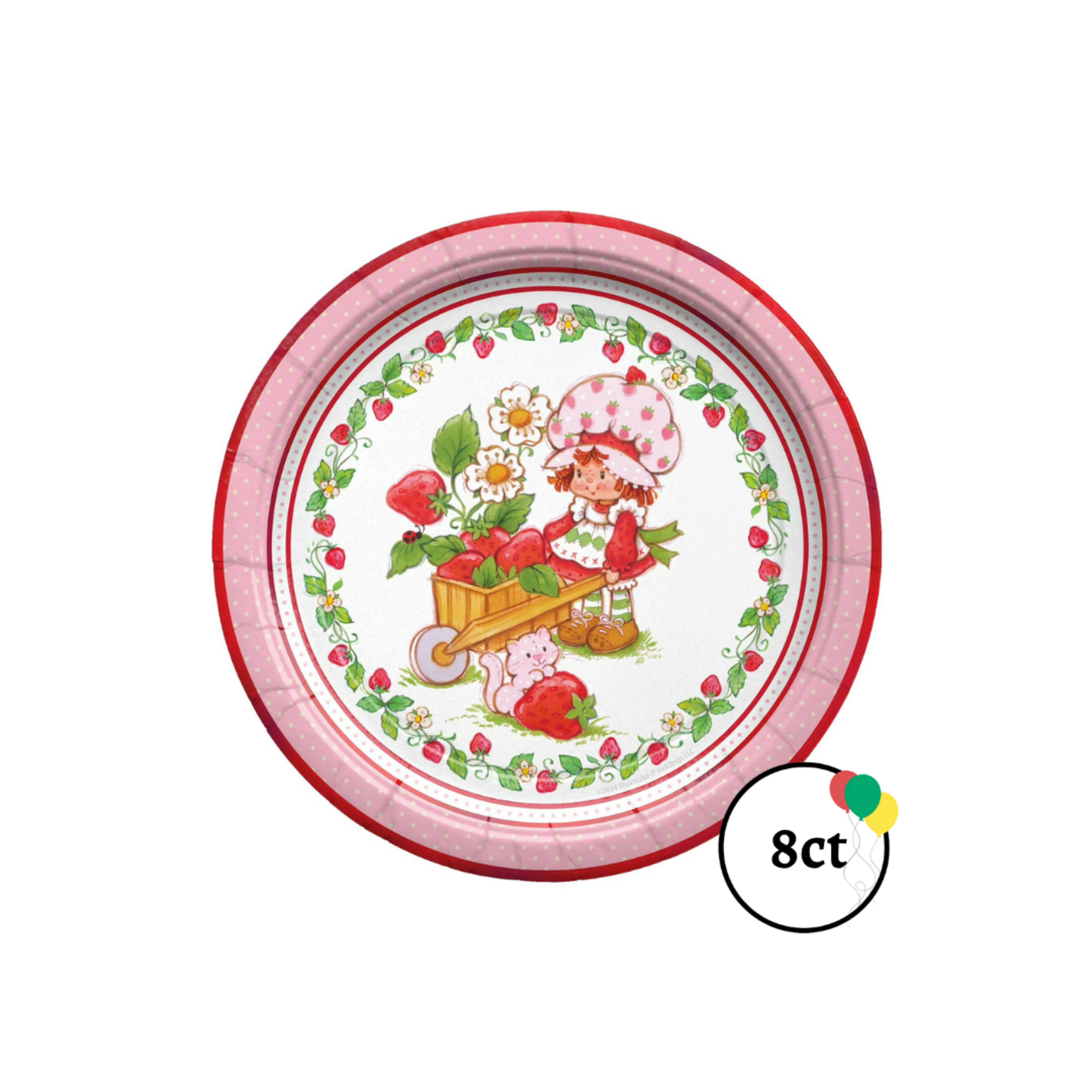 Strawberry Shortcake Plates