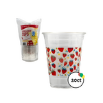 Strawberry Plastic Cups