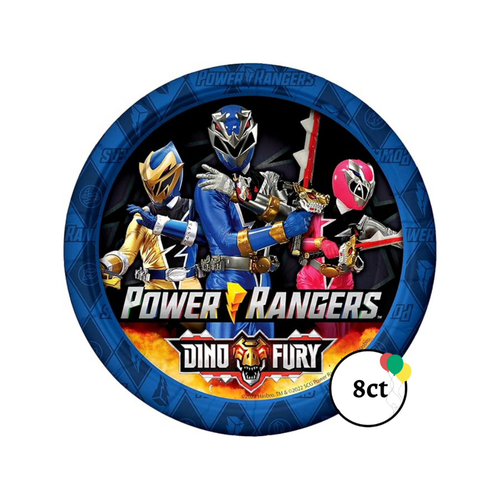 Power Rangers Dessert Plate