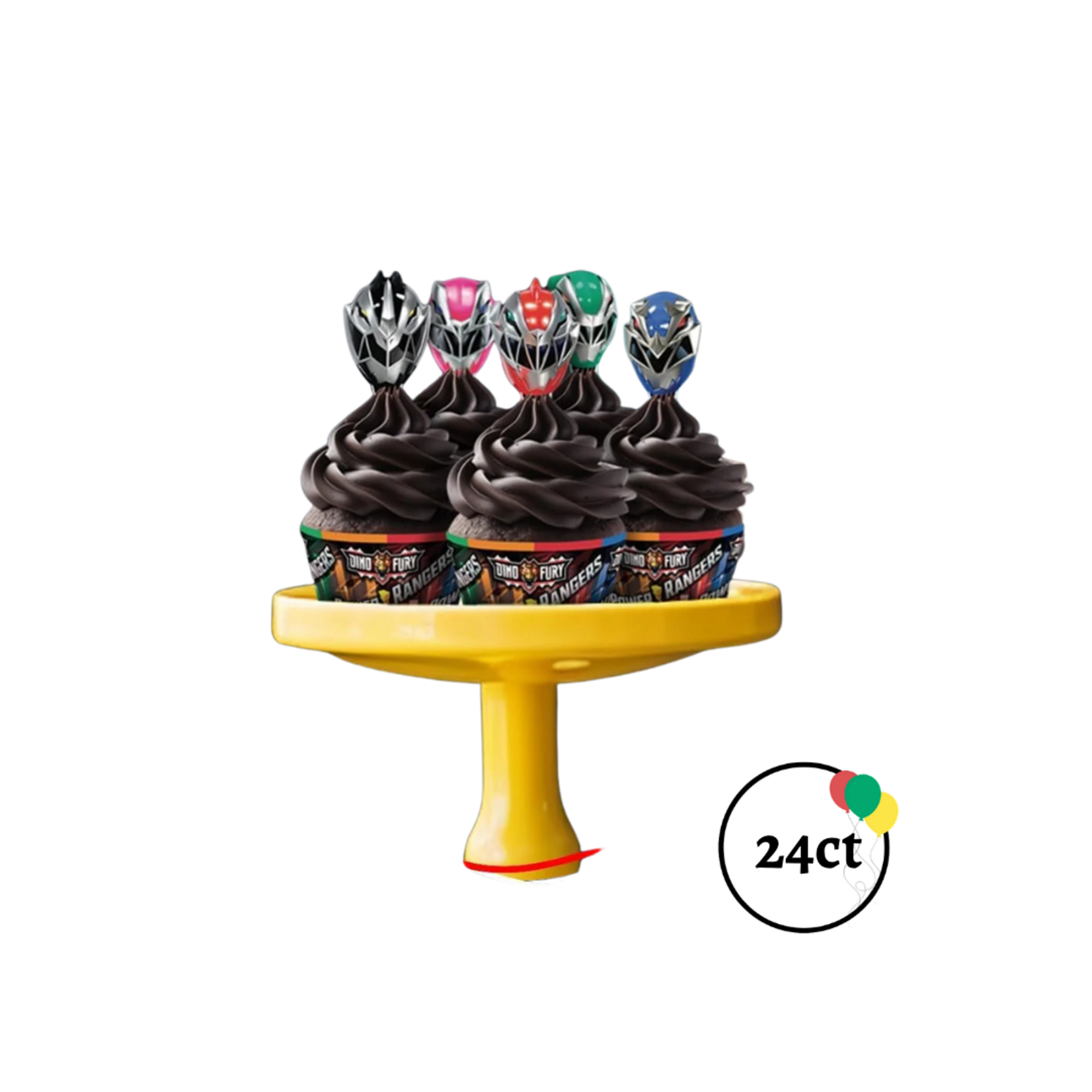 Power Rangers Cupcake Toppers Kit