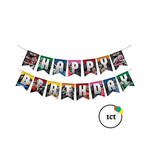 Power Rangers Birthday Banner