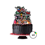 Power Rangers Cake Topper kit