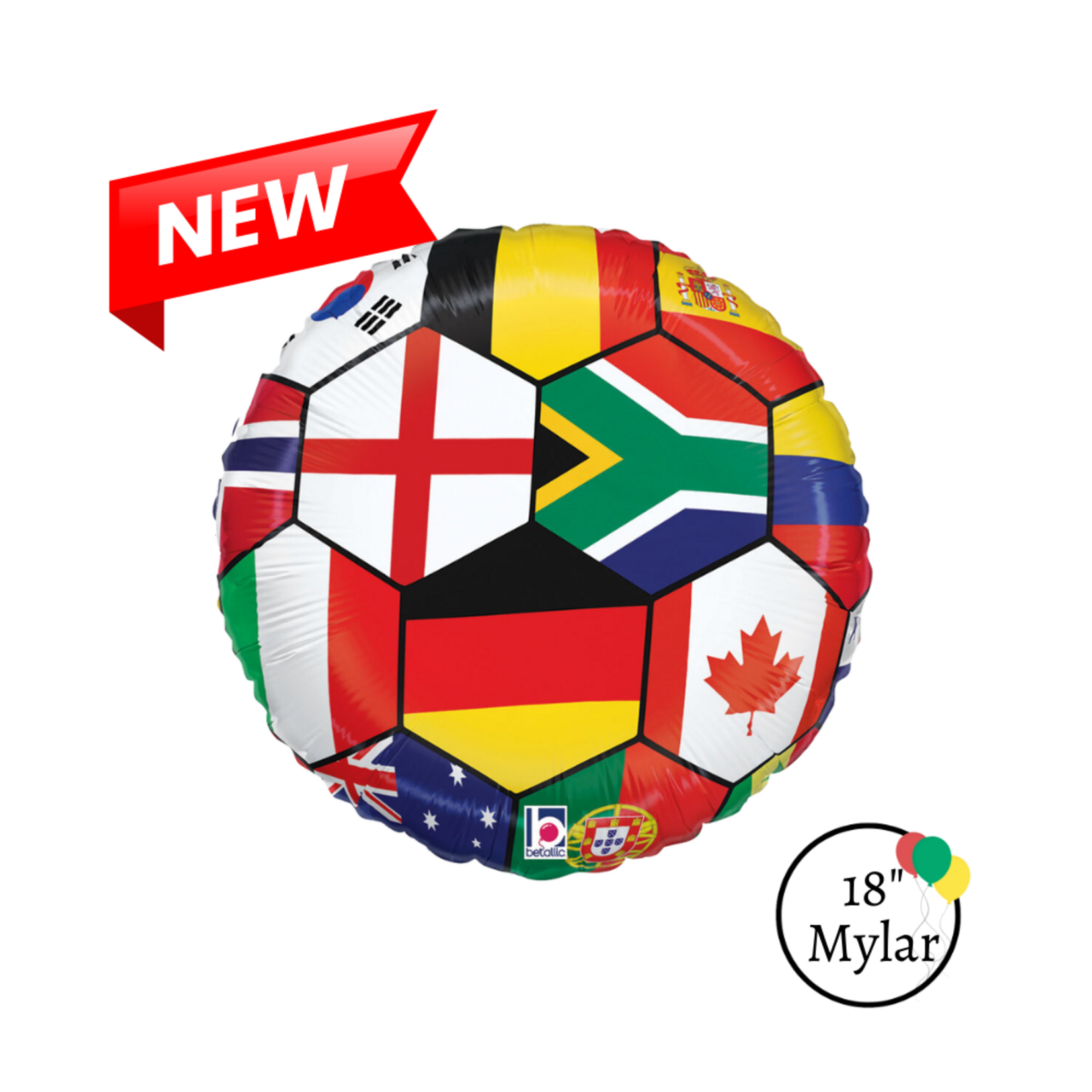 Mayflower 18" World Cup 2026 Mylar