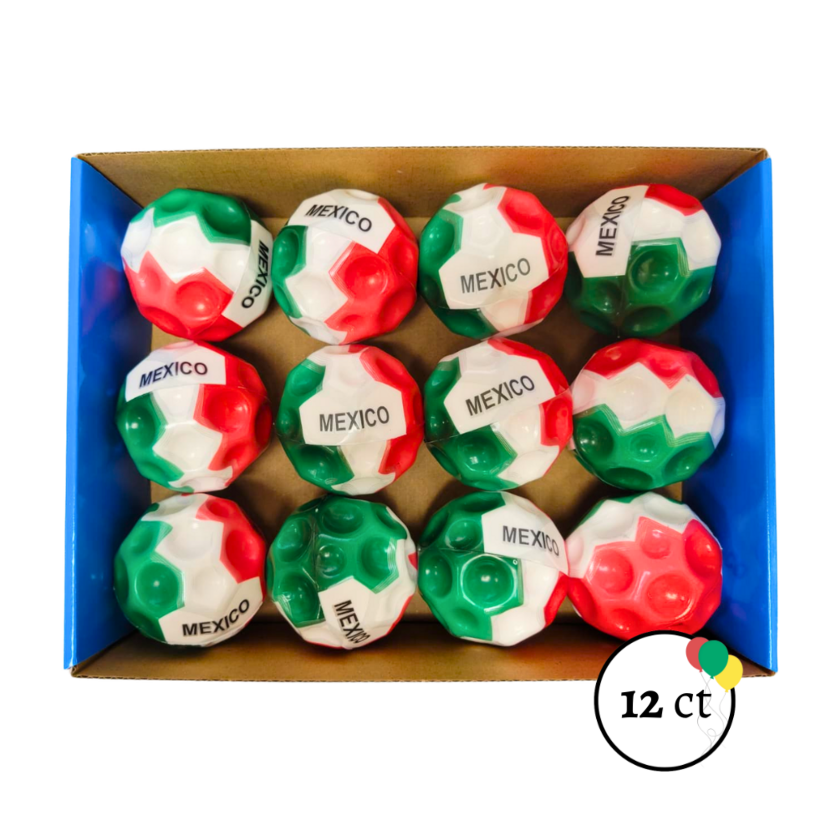 Mexico Bounce Balls 12ct