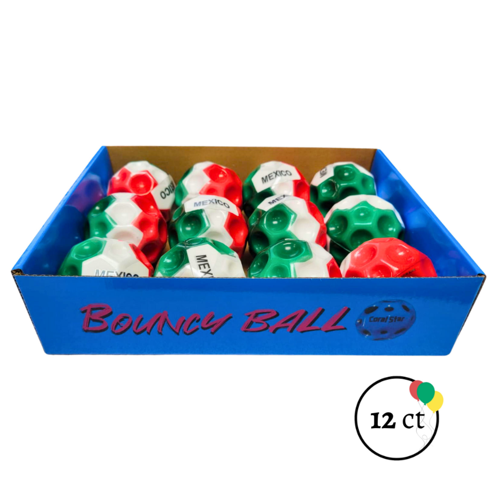 Mexico Bounce Balls 12ct