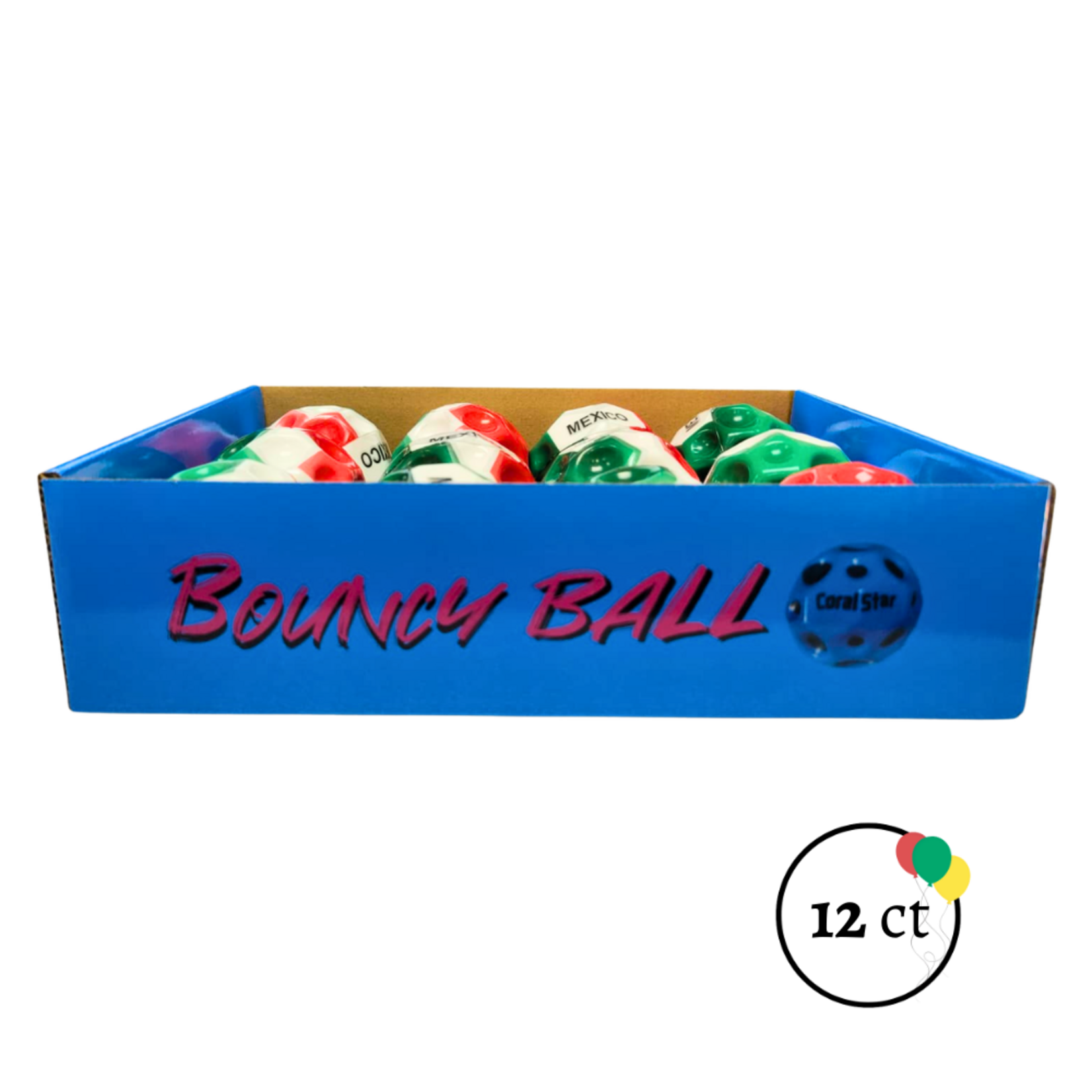 Mexico Bounce Balls 12ct