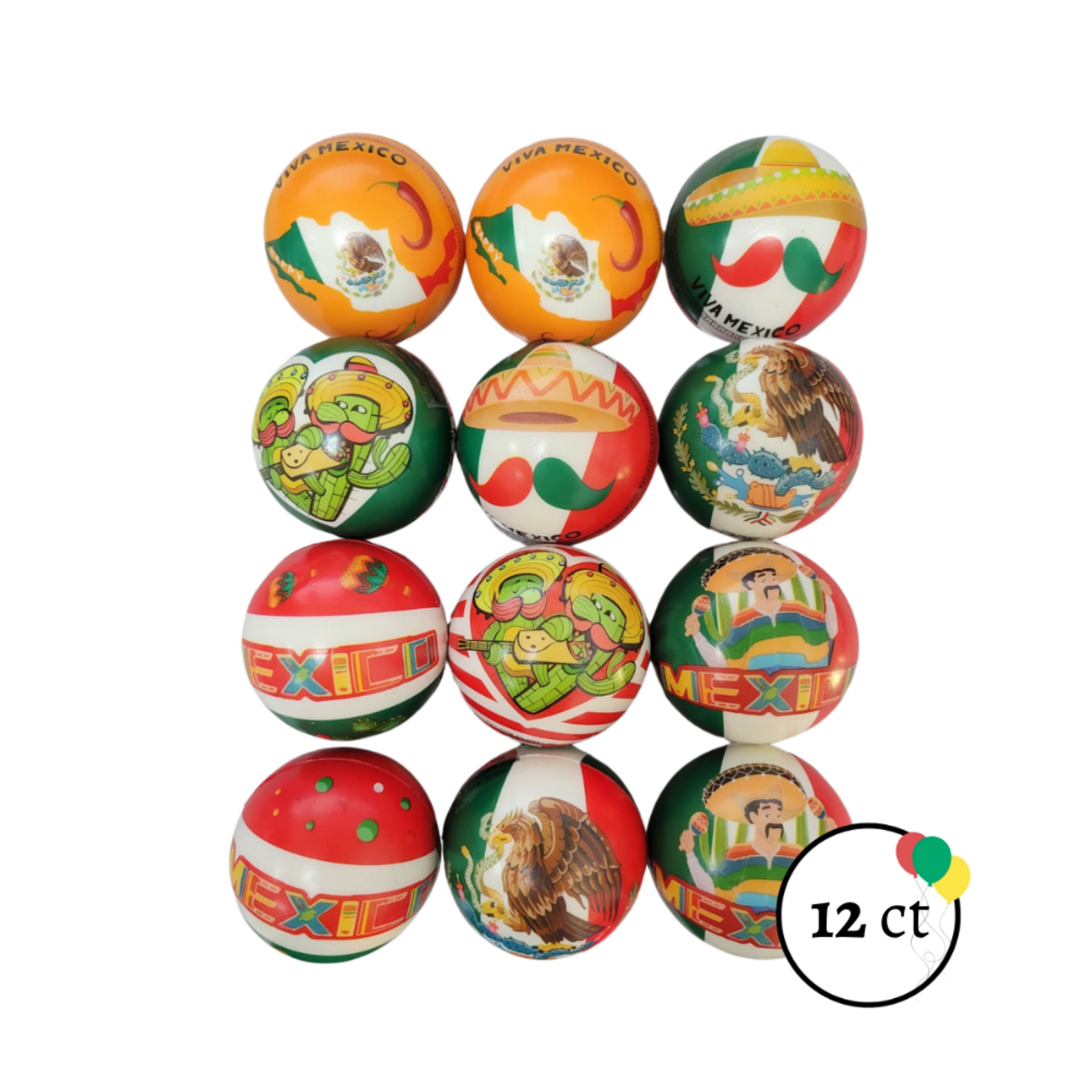 Mexico Stress Balls - 12ct