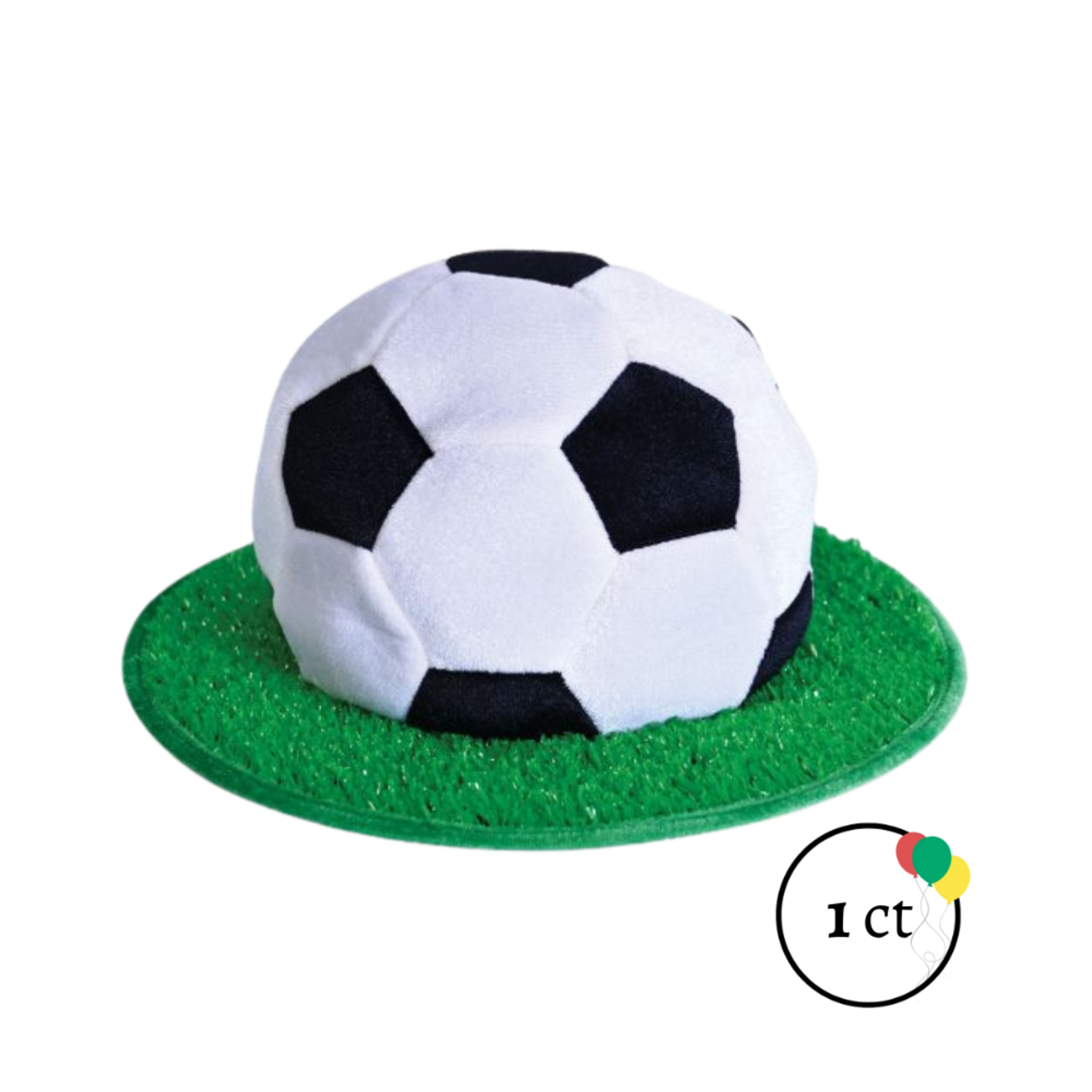 Plush Soccer Ball Hat
