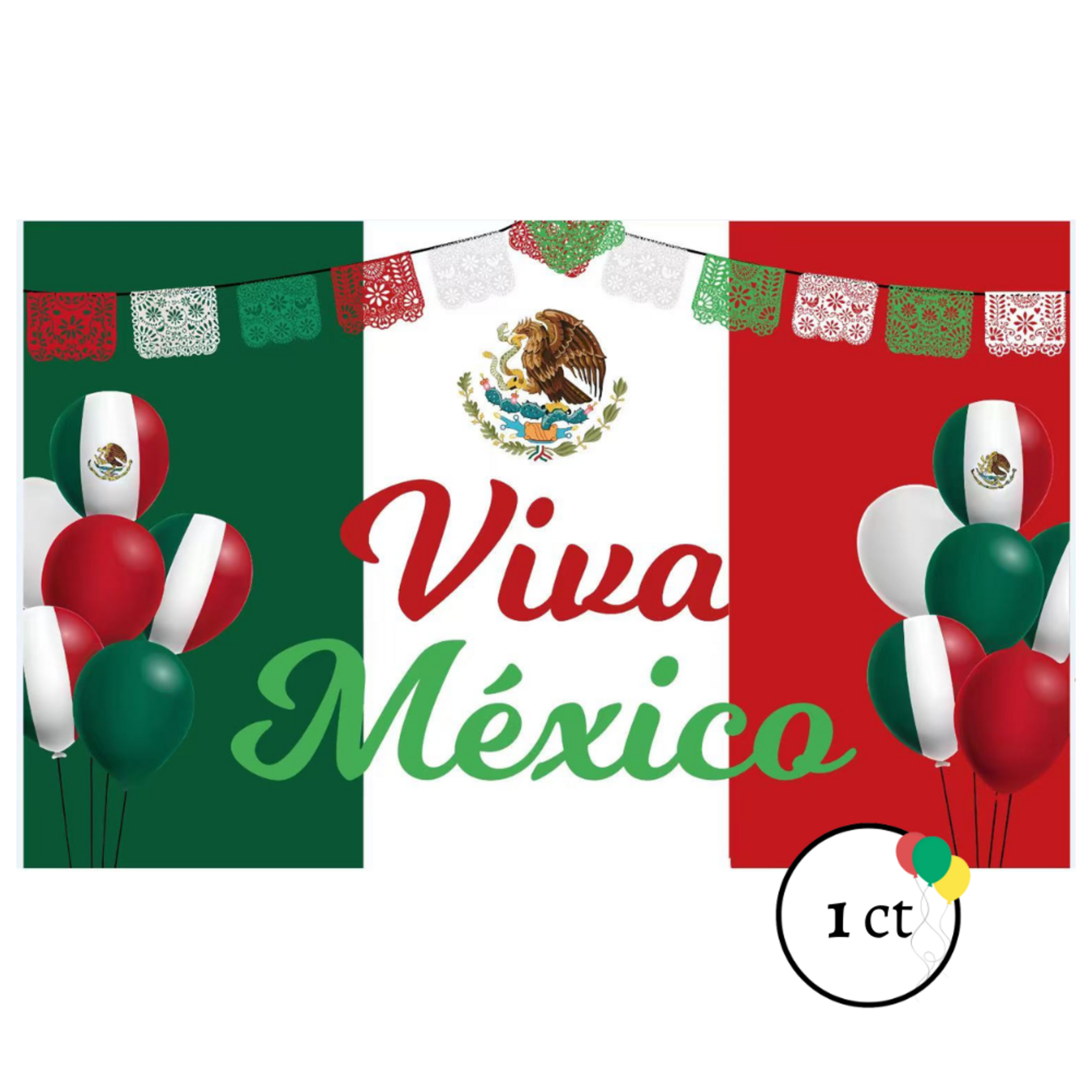 Viva Mexico Backdrop 4Ft X 6Ft