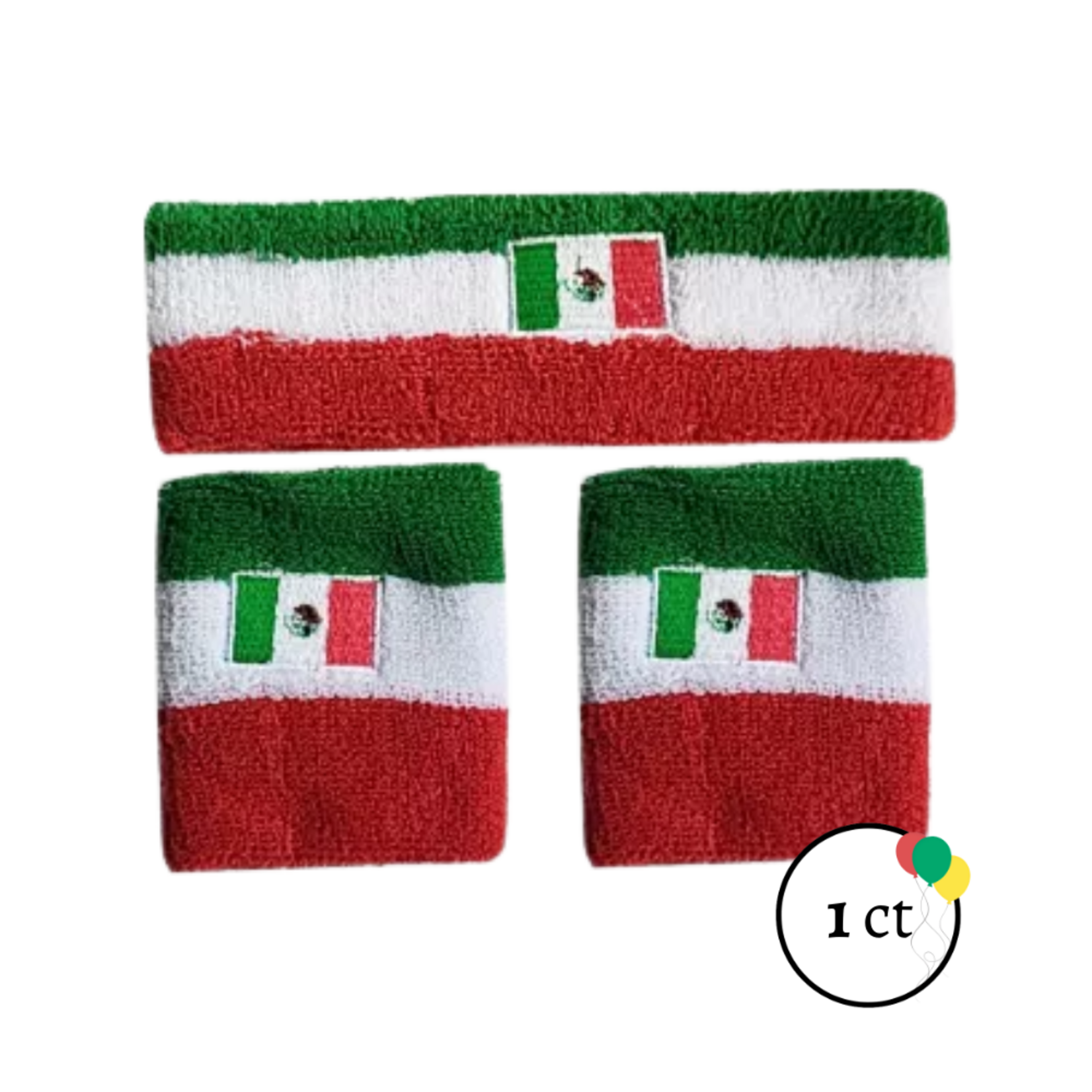 Mexico Sweatband & Wristband