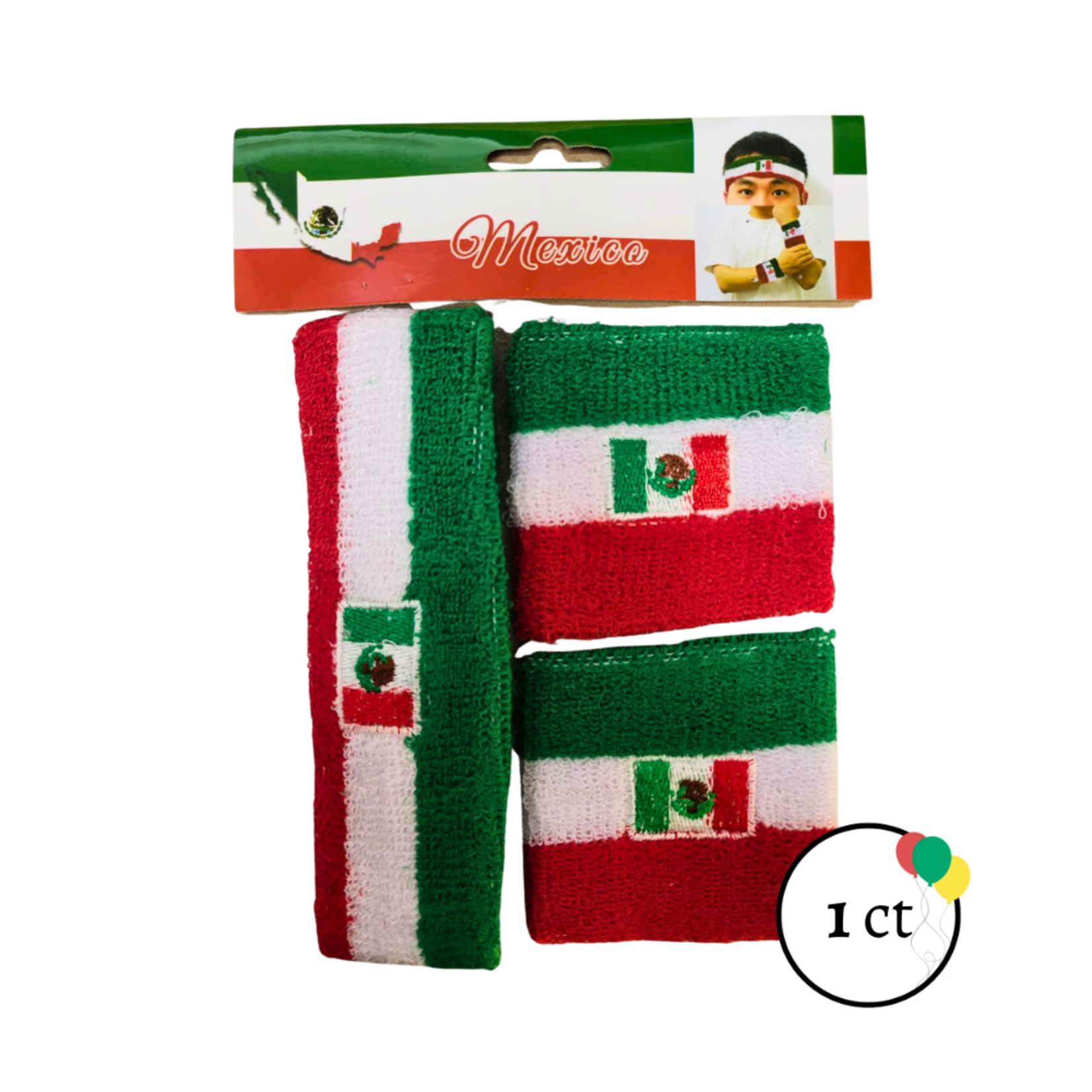 Mexico Sweatband & Wristband
