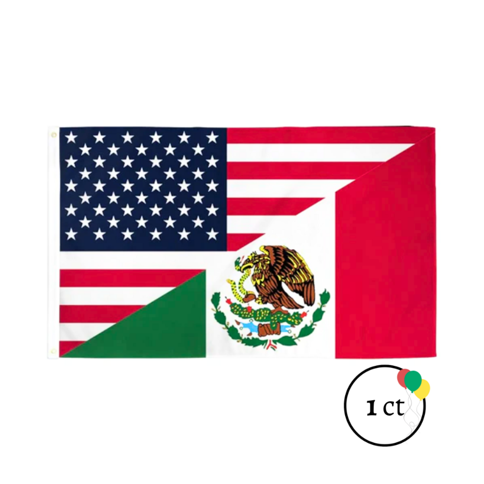 USA / Mexico Flag