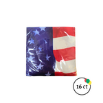 Patriotic Dessert Napkin 16ct