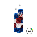 Fireworks Plaque Tinsel Decoration