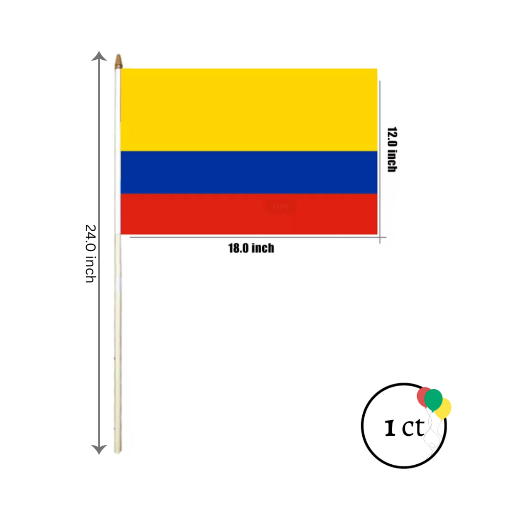 Colombia Hand Flag