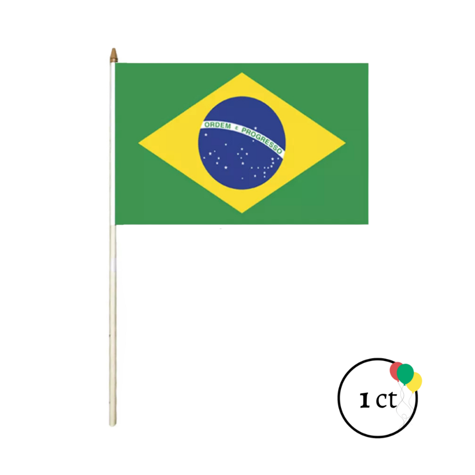 Brazil Hand Flag