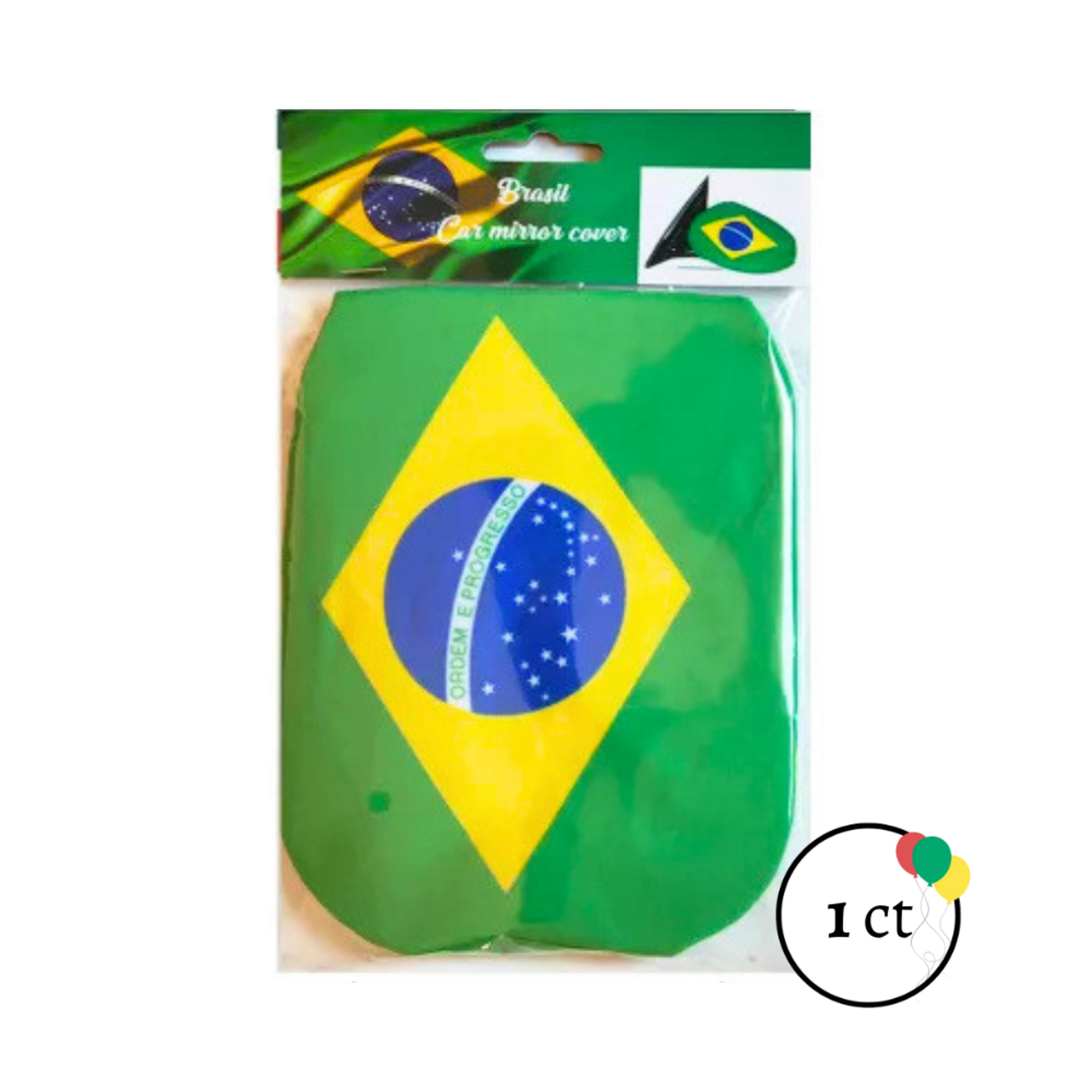Brazil Car Mirror Cover