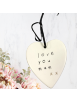 La Vida Hanging Heart 'Love You Mum'