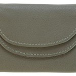 Franco Bonini Mushroom Leather Mini Wallet/Coin Purse