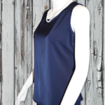 Yes A Dress Navy Satin Camisole