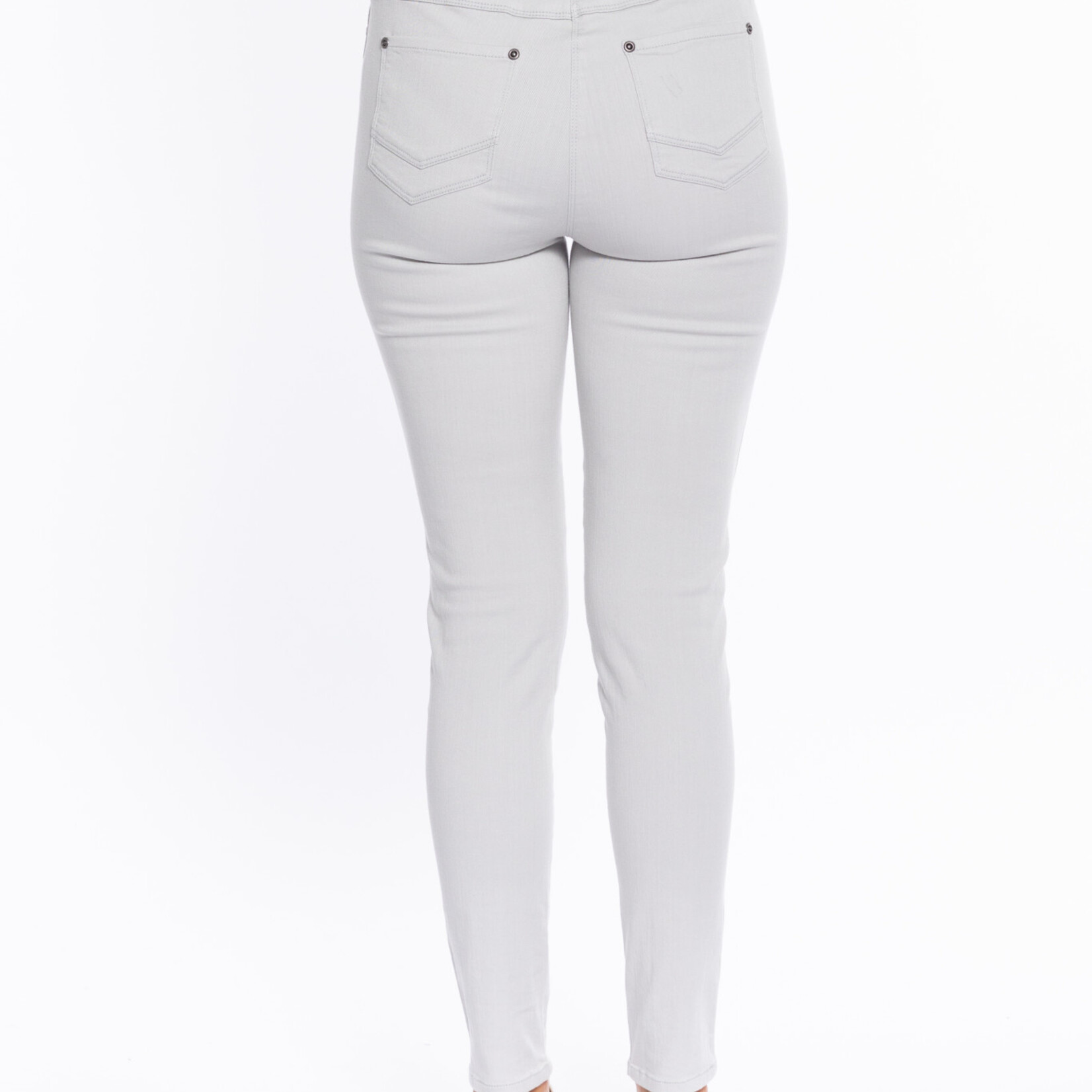 Cafe Latte Stone Cotton Fitted Leg Jeggings