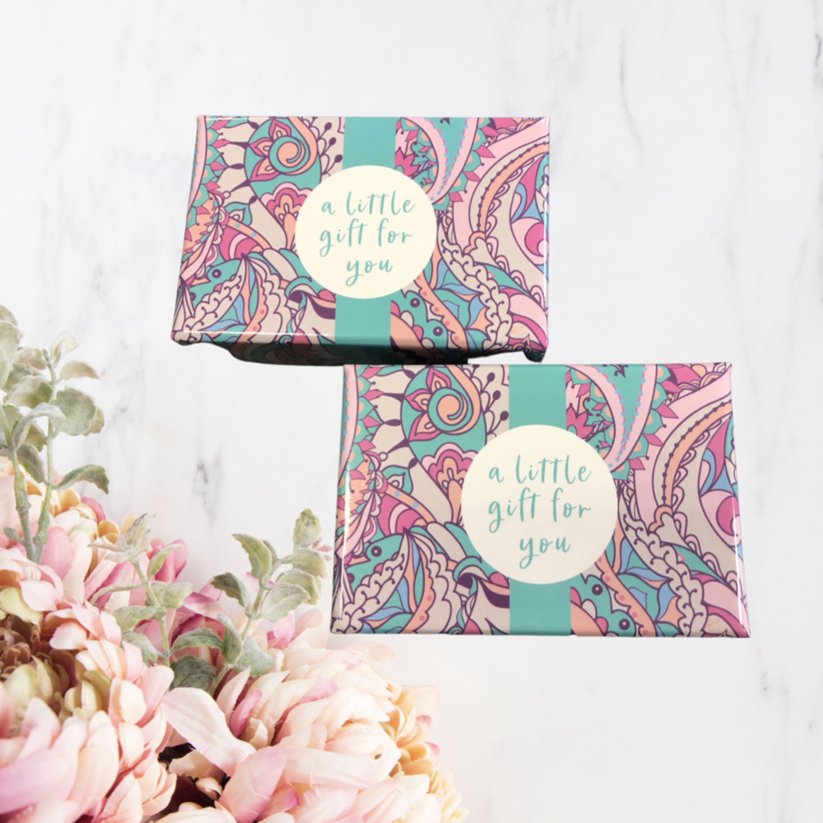 La Vida A Little Gift for You - Pink Paisley Boxed Soap