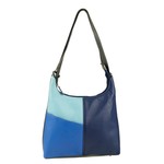 Franco Bonini Blue Multi Colour, Large Shoulder-Backpack Handbag