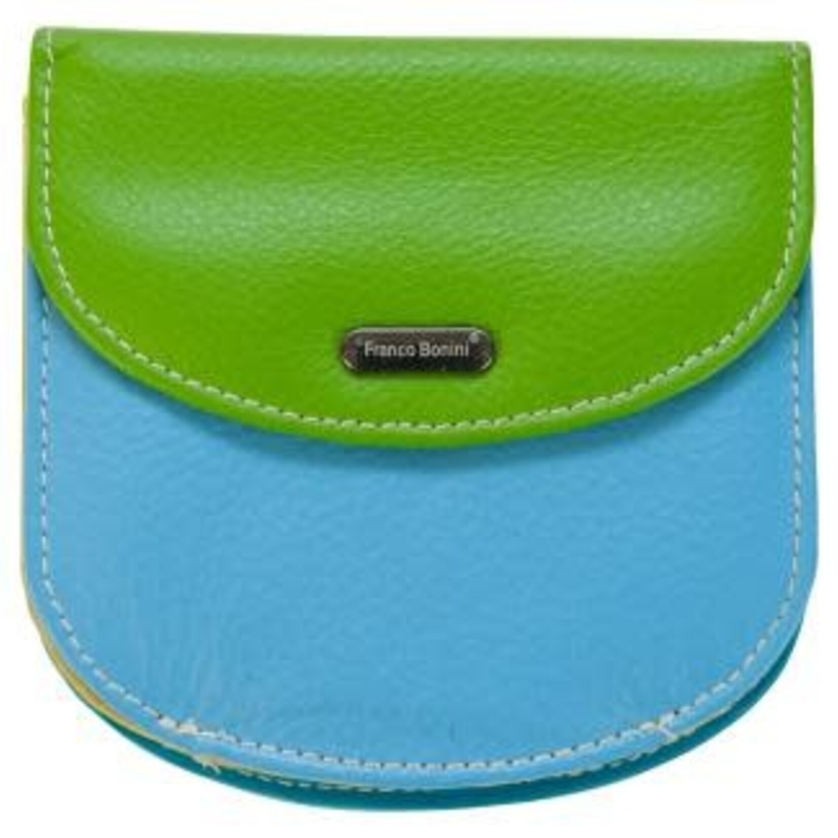 Franco Bonini - 12-221 Leather Shoulder Bag - Orange/Multi – Bags To Go