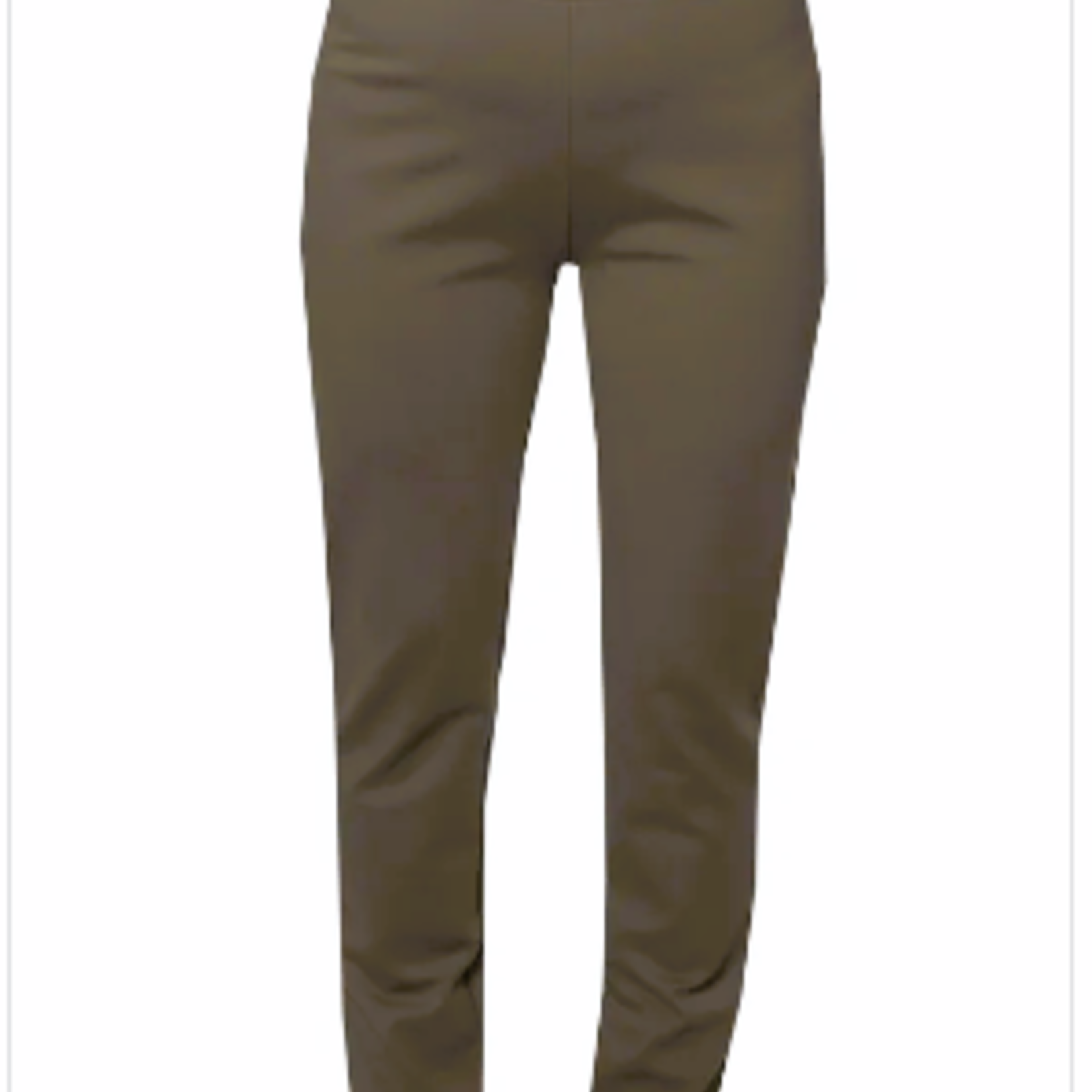Equinox Olive Fitted Long Ponti Pant