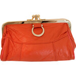 La Vida Orange Small Leather Coin Purse