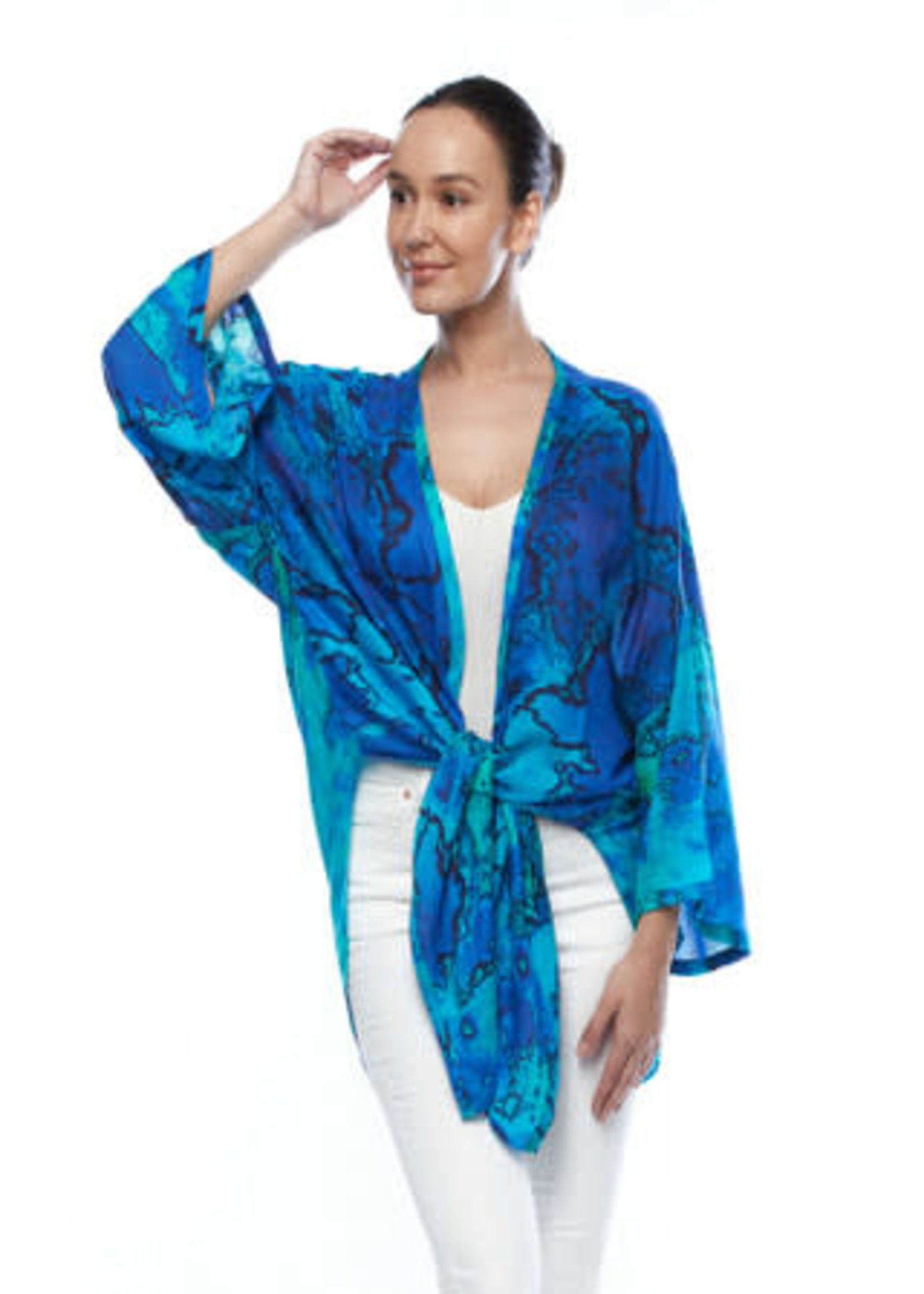Claire Powell Clothing Royal Reef Soft Overlay Jacket