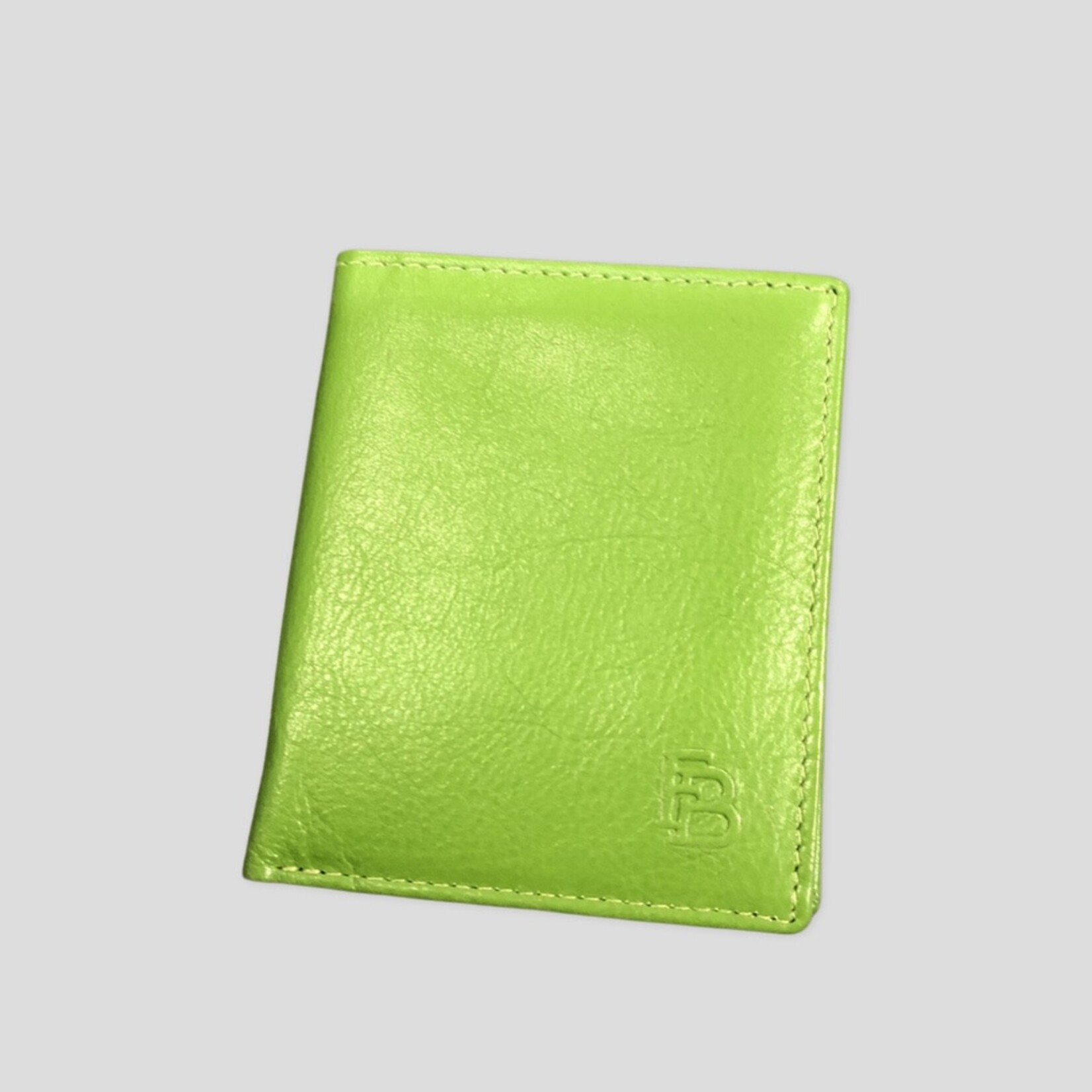 Franco Bonini Apple Green Small Card Holder Wallet