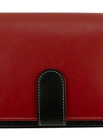Franco Bonini Red Multi Medium Travel Wallet Bag